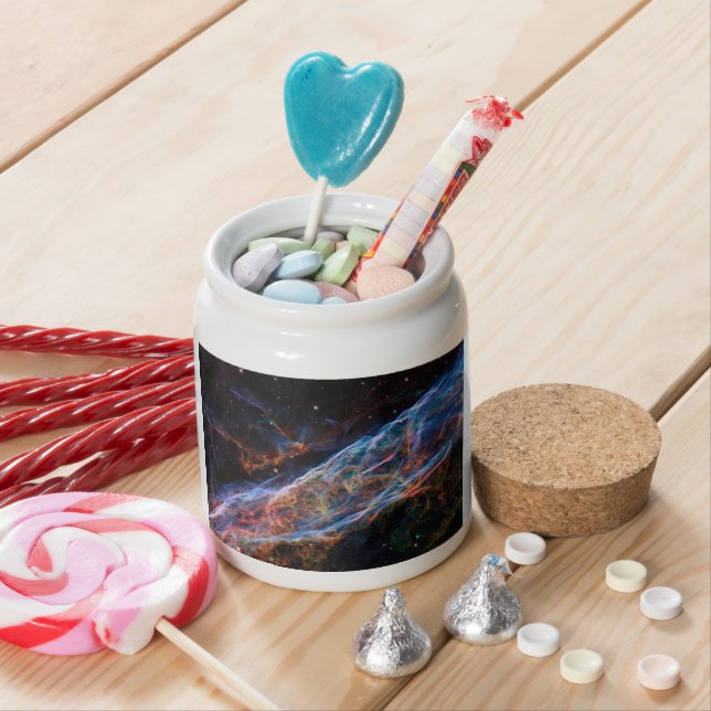 Veil Nebula Supernova Remnants Hubble Telescope Candy Jar (In Situ)
