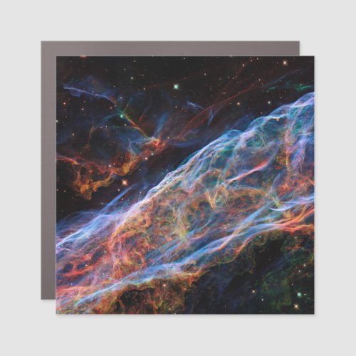 Veil Nebula Supernova Remnants Hubble Telescope Car Magnet