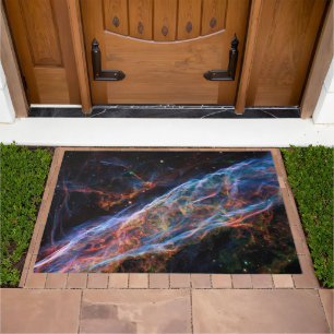 Veil Nebula Supernova Remnants Hubble Telescope Doormat