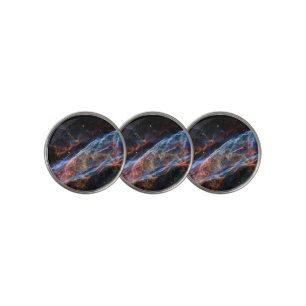 Veil Nebula Supernova Remnants Hubble Telescope Golf Ball Marker