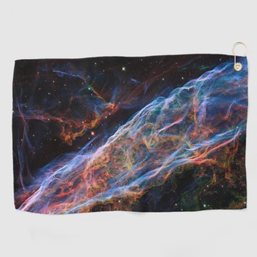 Veil Nebula Supernova Remnants Hubble Telescope Golf Towel