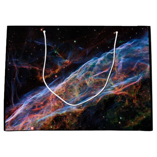 Veil Nebula Supernova Remnants Hubble Telescope Large Gift Bag