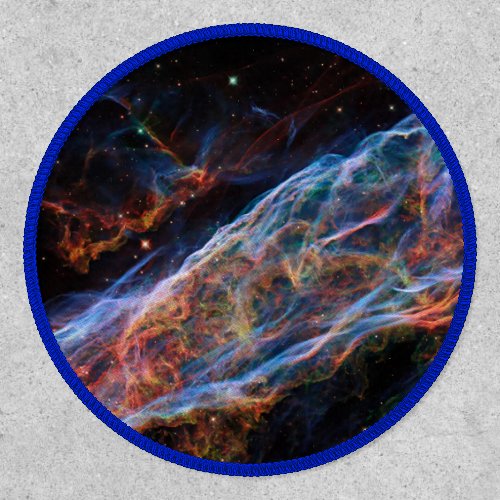 Veil Nebula Supernova Remnants Hubble Telescope Patch