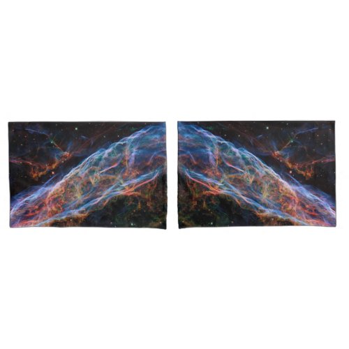 Veil Nebula Supernova Remnants Hubble Telescope Pillow Case