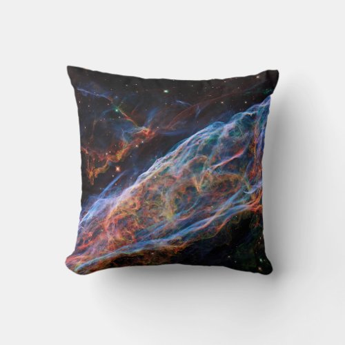 Veil Nebula Throw Pillow