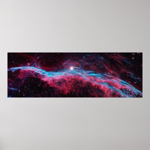Veil Nebula Witchs Broom Astronomy Print Space Poster