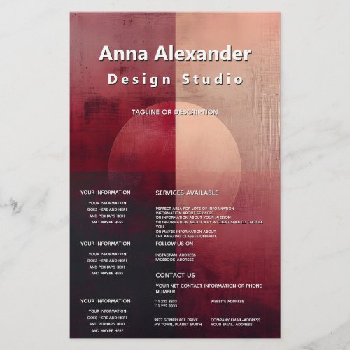 Veil of Division | Minimal Design Flyer
