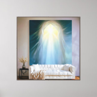 Veil + Vision – 2 Corinthians 3:16 Canvas Print