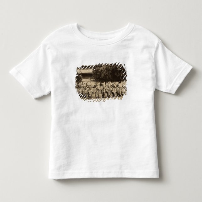 Veiled dancers at Mandalay, Burma Toddler T-shirt (Front)