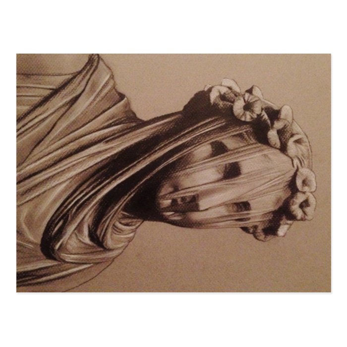 Veiled lady  by Trent Valleau "after bernini Postcards