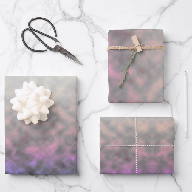 Veiled Meadowlight Wrapping Paper Sheets (Front)