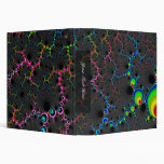 Veins - Fractal Art 3 Ring Binder