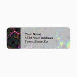 Veins - Fractal Art Label