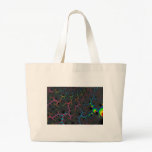 Veins - Fractal Art Large Tote Bag