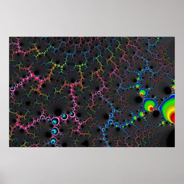 Veins - Fractal Art Poster (Front)