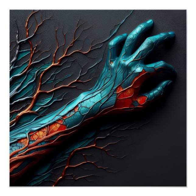 Veins of Resilience - AI Out Of Bounds Poster (Front)