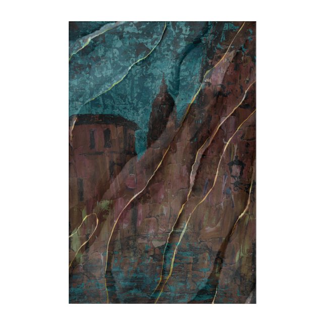Veins of Time Acrylic Print (Front)