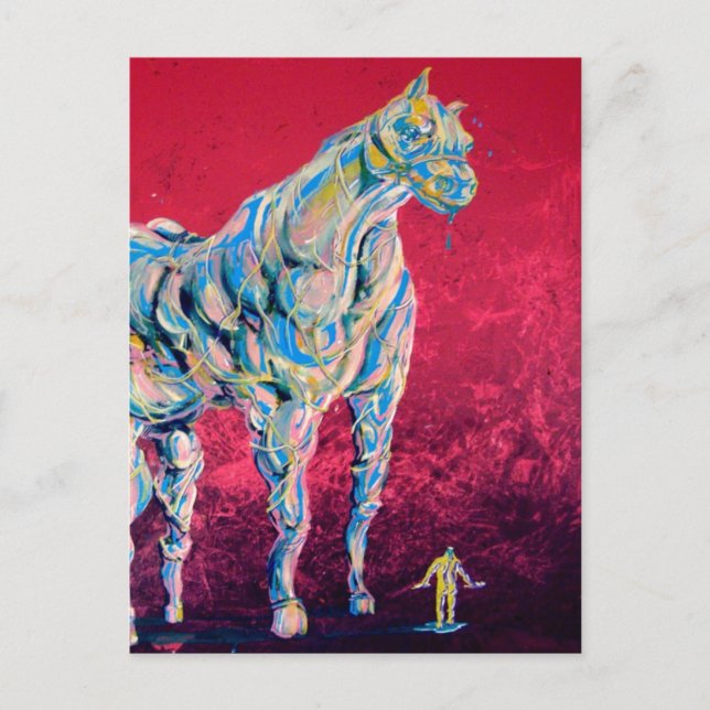 Veiny Horse postcard (Front)