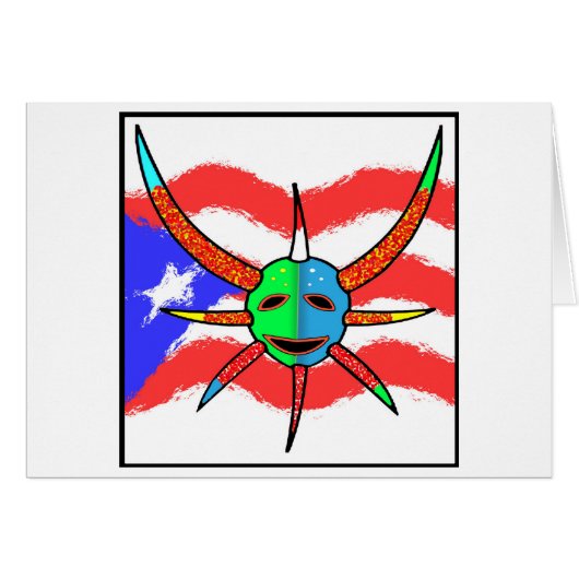 vejigante mask (Front Horizontal)