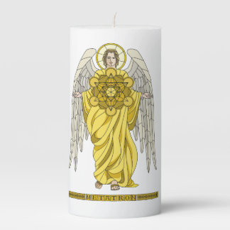 Vela Arcangel Metatron Pillar Candle