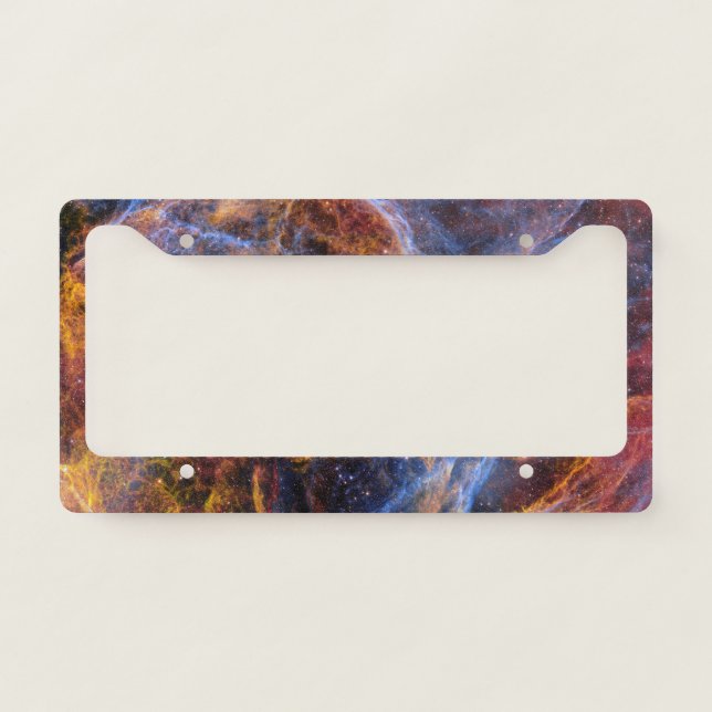Vela Supernova Remnant License Plate Frame (Front)