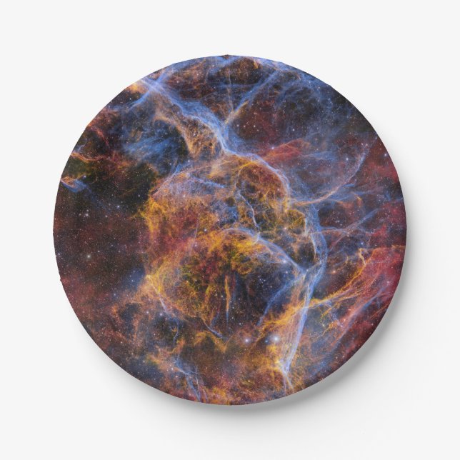 Vela Supernova Remnant Paper Plates (Front)