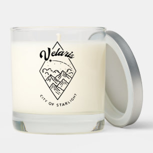 Velaris Inspired Sea Salt and White Sage Scented Candle