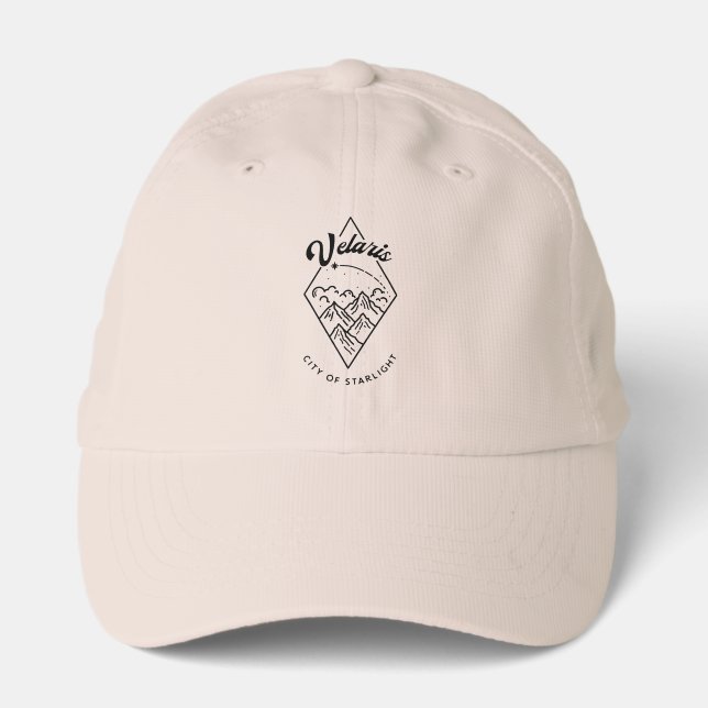Velaris Pink Performance Cap (Front)