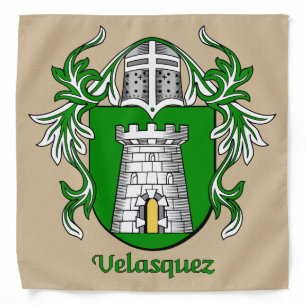 Velasquez Historical Coat of Arms Bandana