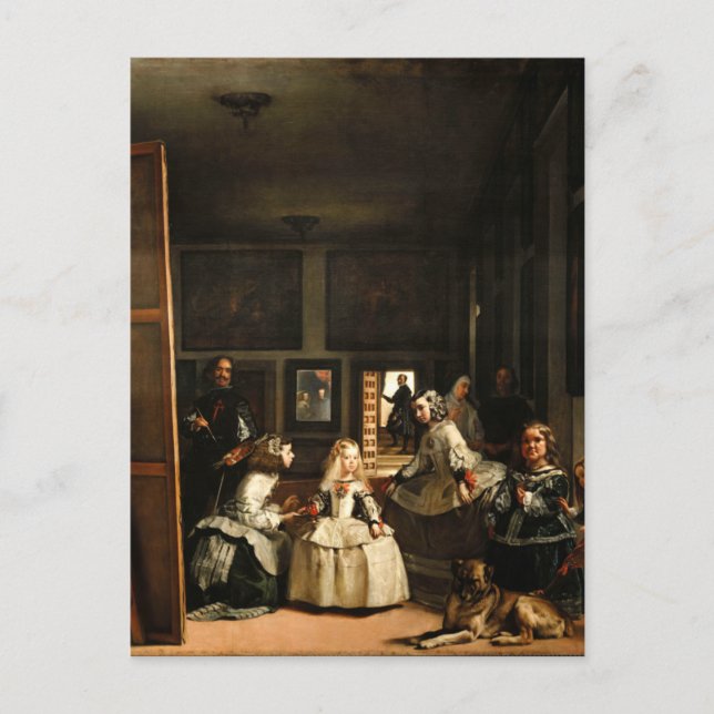 Velazquez Las Meninas Postcard (Front)