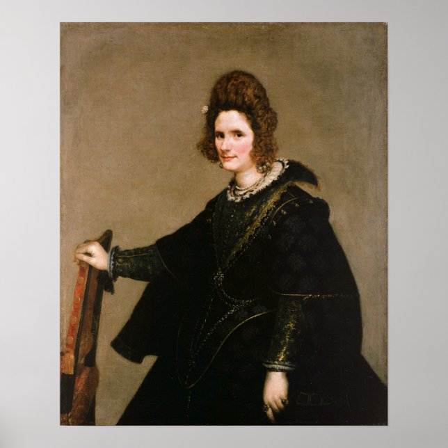 Velázquez - Portrait Of A Lady Poster (Front)