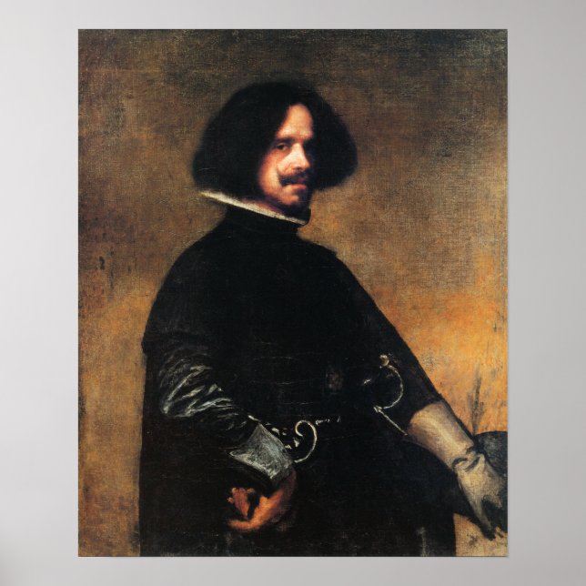 Velázquez - Self-Portrait 1645 Poster (Front)