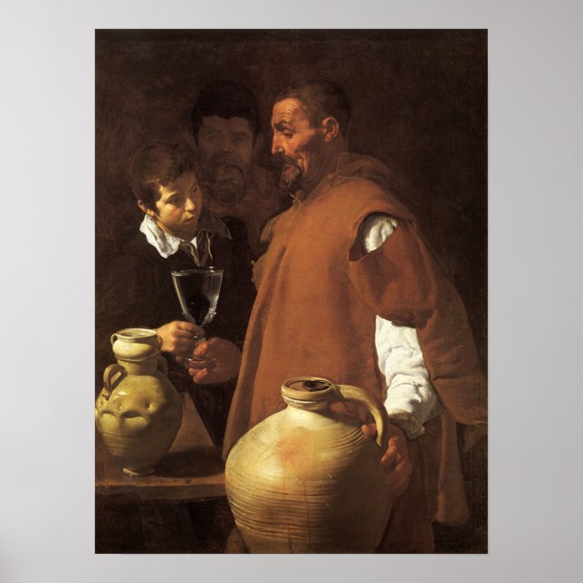 Velázquez - The Waterseller Of Seville 1623 Poster (Front)