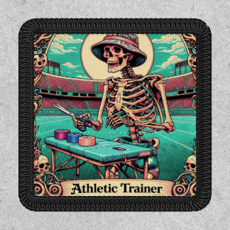 VELCRO PATCH: Athletic Trainer Tarot Card Patch