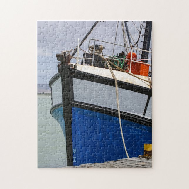Velddrif Fishing Boat Ship South Africa Harbor Jigsaw Puzzle (Vertical)