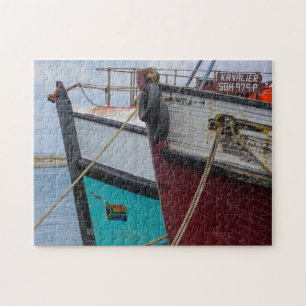 Velddrif Fishing Boats South Africa Harbor Jigsaw Puzzle