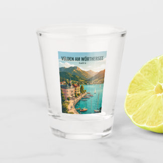 Velden am Wörthersee Austria Shot Glass