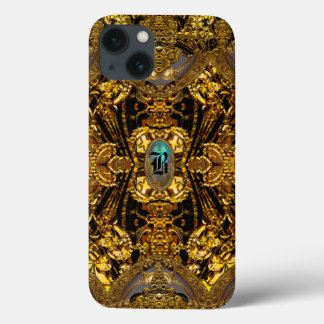 Velgeorge Romantic Elegant Monogram iPhone 13 Case