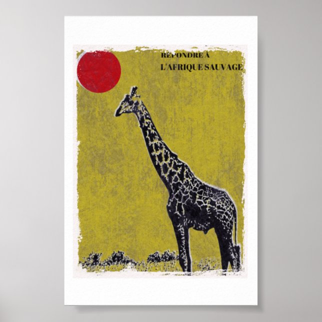 Velha Girafa Poster (Front)