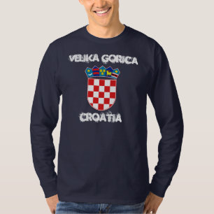 Velika Gorica, Croatia with coat of arms T-Shirt