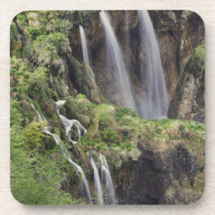 Veliki Slap (Waterfall) Plitvice Lakes National Drink Coaster