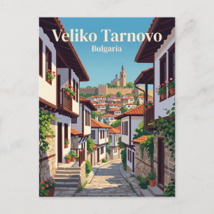 Veliko Tarnovo Alley Bulgaria Postcard