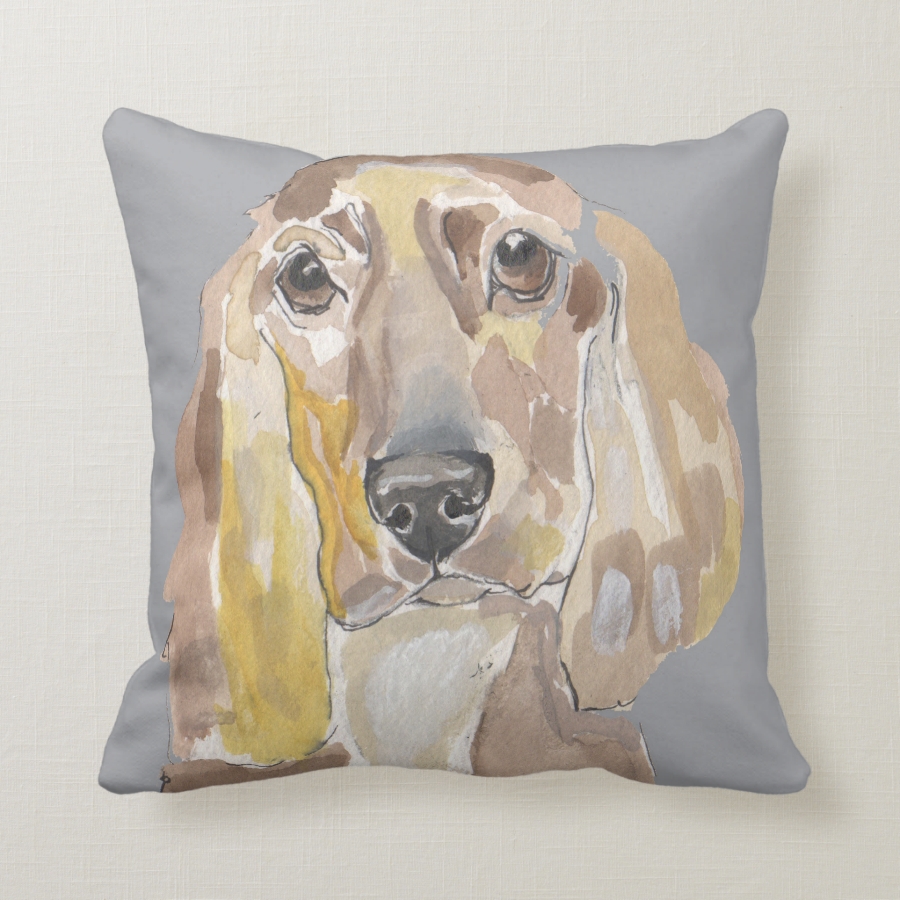 Velk 631 Art Throw Pillow Soft Machine Washable Wrinkle Free