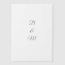 Vellum Cover Sheets