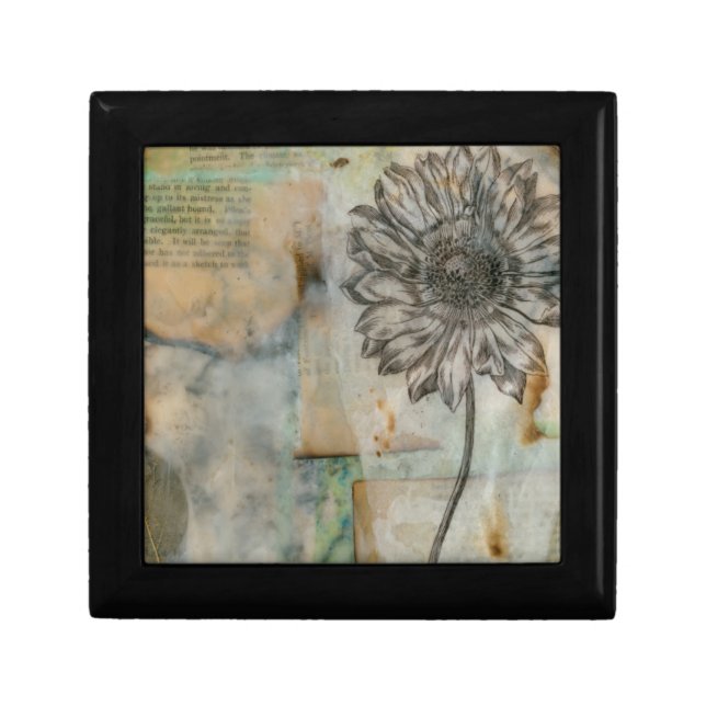 Vellum Floral I Jewelry Box (Front)