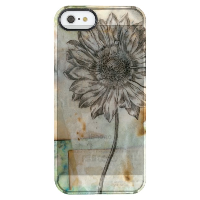 Vellum Floral I Uncommon iPhone Case (Back)
