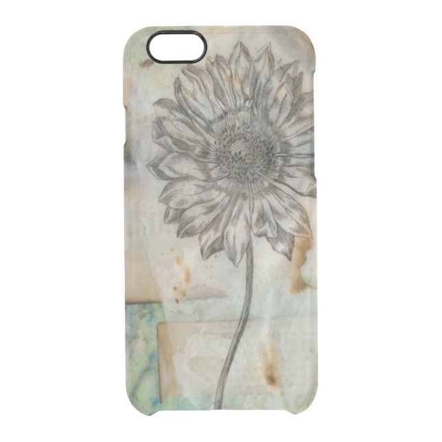 Vellum Floral I Uncommon iPhone Case (Back)