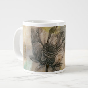 Vellum Floral II Giant Coffee Mug
