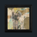 Vellum Floral II Keepsake Box<br><div class="desc">Floral</div>