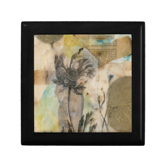 Vellum Floral II Keepsake Box (Front)